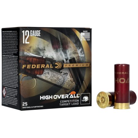 Federal - Federal Premium High Over All 12 Gauge Shotgun Shells – 1 oz #8 Lead, 3 Dram, 25/250