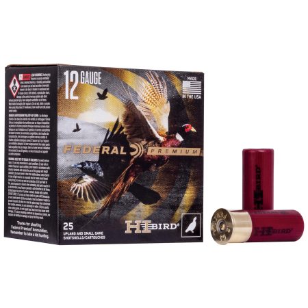 Federal - Federal Hi-Bird 12 Gauge Shotgun Shells - 1 1/4 oz #6, 25 Rounds per Box