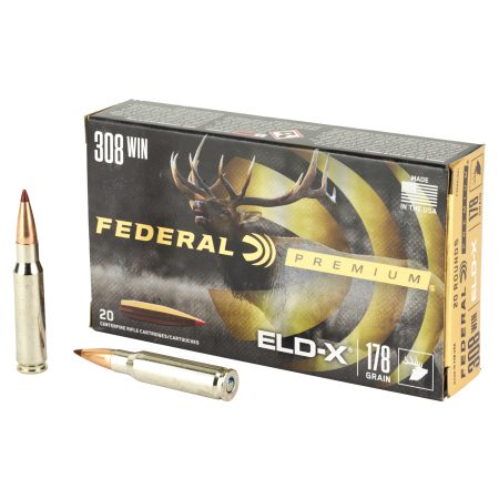 Federal - Federal Premium .308 Winchester 178 Grain ELD-X Polymer Tip Hunting Bullet