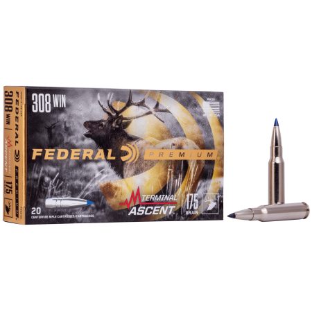 Federal - Federal Premium Swift Scirocco II 308 Winchester 175 Grain Terminal Ascent Ammo (20 Rounds)