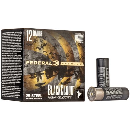 Federal - Federal Premium Black Cloud FS Steel High Velocity 12 Gauge #3 Steel Shot Ammunition (25 Rounds per Box)