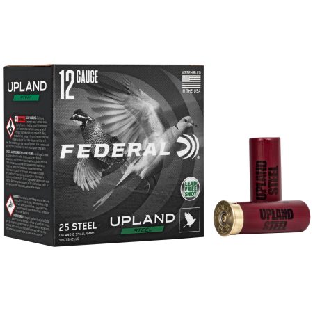 Federal - Federal Upland Steel 12 Gauge #6 Steel Shot Ammunition - 1 oz, 25 Rounds