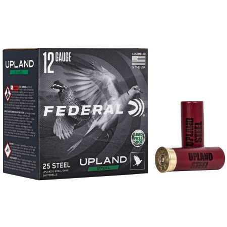 Federal - Federal Upland Steel 12 Gauge #7.5 Steel Shot Ammunition - 1 oz, Box of 25