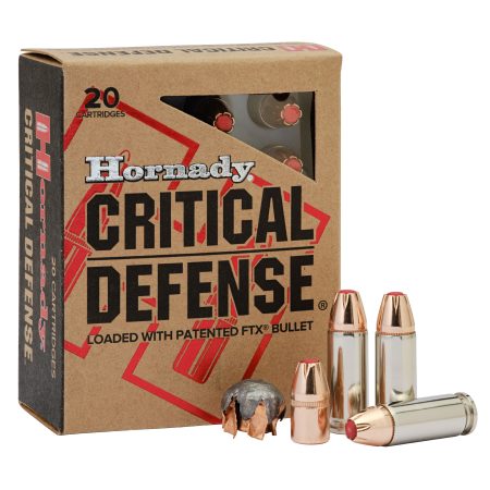 Hornady - Hornady Critical Defense 30 Super Carry 100 Grain FlexTip Pistol Ammunition - 20 Rounds per Box