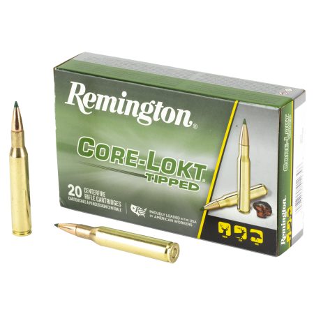 Remington - Remington Core-Lokt Tipped .270 Winchester 130-Grain Rifle Ammo - 20 Rounds