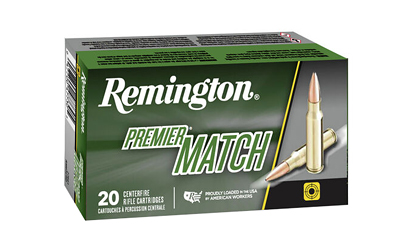 Remington - Remington 6.5 Grendel Premier Match Ammunition - Berger OTM Open Tip Match, 130 Grain, 20 Rounds Per Box