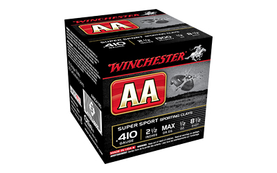 Winchester Ammunition - Winchester Ammunition AA Supersport Sporting Clay 410 Bore Shotshells - 1/2 oz #8, Pack of 25
