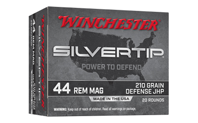 Winchester Ammunition - Winchester Ammunition Silvertip .44 Magnum 210-Grain Hollow Point – Reliable Defense Ammo