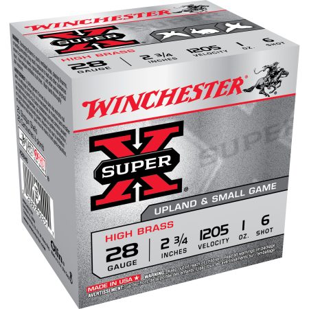 Winchester Ammunition - Winchester Ammunition Super-X 28 Gauge #6 Shot, 1 oz, 25 Rounds