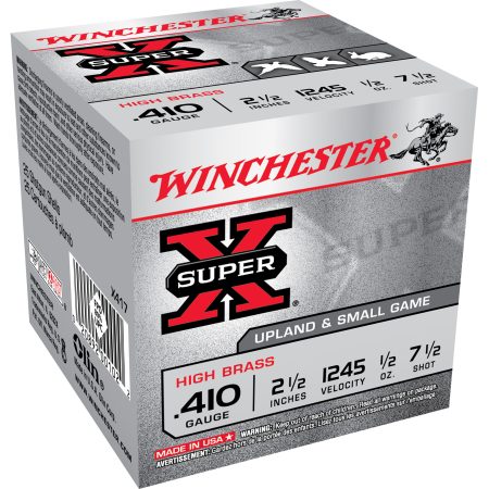Winchester Ammunition - Winchester Ammunition Super-X 410 Bore Shotshell with 1.5 oz of #7.5 Shot, Model X417