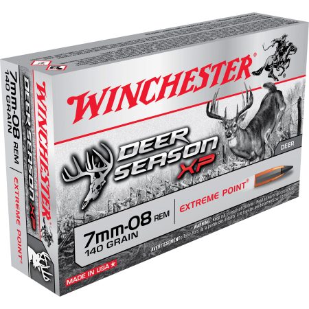 Winchester Ammunition - Winchester Ammunition Deer Season XP 7mm-08 Rem 140 Grain Polymer Tip Ammunition