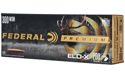 Federal - Federal Premium 300 Winchester Short Magnum 200 Grain ELD-X Polymer Tip Hunting Bullets (20/200)