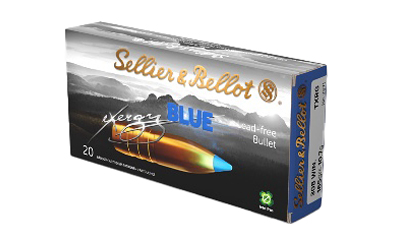 Sellier & Bellot - Sellier & Bellot S&B Exergy Blue .308 Winchester 165 Grain Boat Tail Rifle Ammunition (20 Rounds per Box)