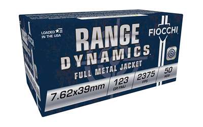 Fiocchi Ammunition - Fiocchi Ammunition 762X39A 7.62x39 FMJ 123 Grain Rifle Ammo - 50 Round Box