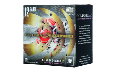Federal - Federal Premium Gold Medal Paper Shotshells 12 Gauge 1 oz #7.5 – 25 Rounds
