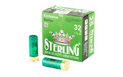 Sterling - Sterling Exclusive Series 12 Gauge Shotgun Shells – 1 1/8 oz #5 Shot, 25 per Box
