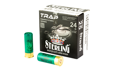 Sterling - Sterling Competition Series 12 Gauge Shotgun Shells – 2.75 Inch, #8, 7/8 Oz, Pack of 25