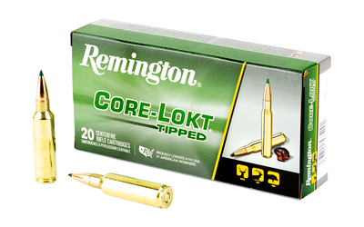 Remington - Remington Core-Lokt Tipped .300 Winchester Short Magnum 150 Grain Ammunition (20 Rounds per Box)