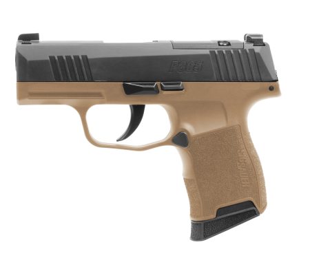 SIG SAUER - SIG SAUER P365 9mm Semi-Auto Pistol with Two-Tone Coyote Finish and X-RAY 3 Sights