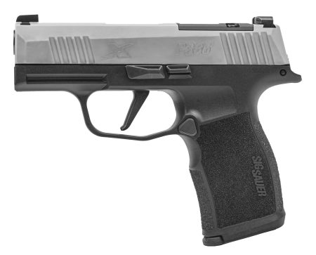SIG SAUER - SIG SAUER P365X 9mm Semi-Auto Pistol with Stainless Finish and XSeries Features