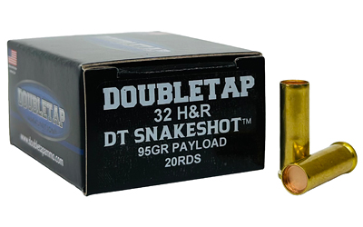 DoubleTap Ammunition - DoubleTap Ammunition SnakeShot 32 H&R 90-Grain Shotshell (20 rounds per box)