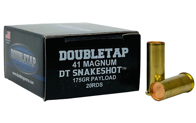 DoubleTap Ammunition - DoubleTap Ammunition SnakeShot 41 Magnum 175-Grain Shotshell – 20 Rounds per Box