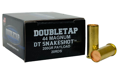 DoubleTap Ammunition - DoubleTap Ammunition SnakeShot 44 Magnum 200 Grain Shotshell - 20 Rounds