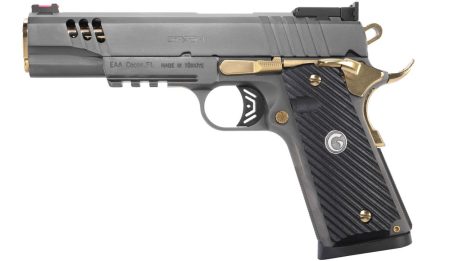 EAA Corp - EAA Corp MC1911 Negotiator .45 ACP Semi-Auto Pistol with Titanium Nitride Finish