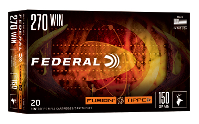 Federal - Federal Fusion Tipped .270 Winchester 150 Grain Polymer Tip Ammunition (20/200)