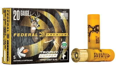 Federal - Federal Freight Train 20 Gauge Sabot Slug – 275 Grain, 3 Inch, 5 Pack