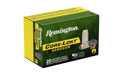 Remington - Remington Core-Lokt Handgun Ammunition 44 Magnum 240-Grain Hollow Point – Reliable Deer Hunting Load
