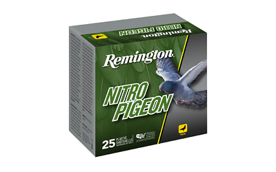Remington - Remington Nitro Pigeon 12 Gauge Shotshells – Copper #7.5, 2.75 Inches, 25 Pack