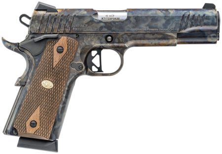 Charles Daly - Charles Daly 1911 Empire .45 ACP Semi-Auto Pistol with Color Case Hardened Finish and Fiber Optic Sights