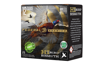 Federal - Federal Hi-Bird 12 Gauge 2.75 Inch #5 Bismuth Shotgun Shells (25/Box, 250/Case)