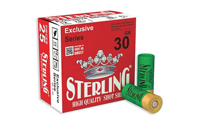Sterling - Sterling Exclusive Series 12 Gauge 2.75-inch #8 Shot Shells – 1 1/8 oz for Bird Hunting