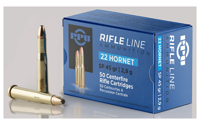 Prvi Partizan - Prvi Partizan PPU 22 Hornet 45-Grain Soft Point Rifle Ammunition (50 Rounds per Box)