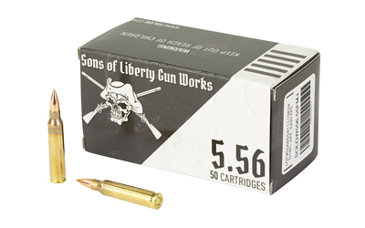Sons of Liberty Gun Works - Sons of Liberty Gun Works SOLGW 556 NATO 55 Grain FMJ Ammunition - 1000 Rounds