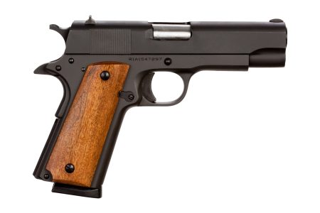 Rock Island Armory - Rock Island Armory M1911-A1 GI 45 ACP Semi-Auto Pistol with Parkerized Finish and Fixed GI Style Sights