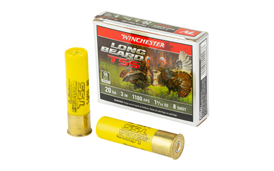 Winchester Ammunition - Winchester Ammunition Long Beard TSS 20 Gauge Shotshell, 3-inch, #8, 5 Rounds per Box