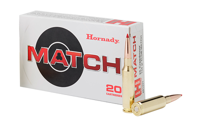 Hornady - Hornady Match 25 Creedmoor ELD Match 134-Grain Ammunition - 20 Rounds Per Box