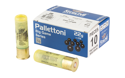 Sterling - Sterling Big Game Series 20 Gauge 2.75-Inch Buckshot Ammunition - 00 Buck, 10 Rounds per Box