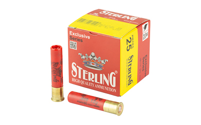 Sterling - Sterling Exclusive Series 410 Bore Shotgun Ammunition, 2.5 Inch, #8 Shot, 25 Rounds per Box