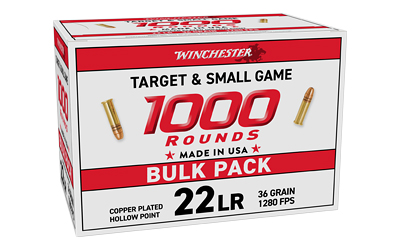 Winchester Ammunition - Winchester Ammunition USA White Box 22LR 36 Grain Hollow Point - 1000 Rounds per Box