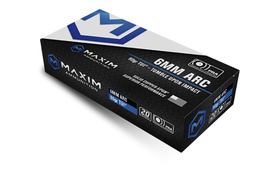 Maxim Defense Industries - Maxim Defense Industries 6MM ARC 90 Grain TUI Precision Rifle Ammunition (20/200)