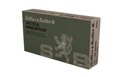 Sellier & Bellot - Sellier & Bellot SB7555A 7.5x55mm Swiss Full Metal Jacket Rifle Ammunition - 174 Grain