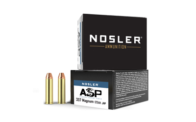 Nosler - Nosler Assured Stopping Power .357 Magnum 125-Grain Hollow Point Ammunition - 20 Rounds
