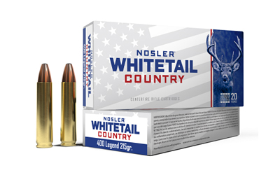 Nosler - Nosler Whitetail Country 400 Legend 215 Grain Straight-Wall Ammunition