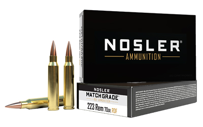 Nosler - Nosler RDF 223 Remington 70-Grain Boat Tail Hollow Point Ammunition (Part #60130)