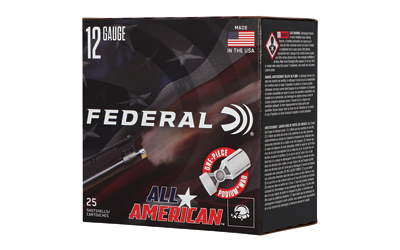 Federal - Federal All-American 12 Gauge 2.75 inch 1 oz #7.5 Lead Shots – High-Performance Trap and Skeet Loads