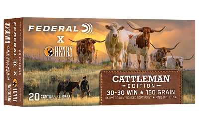Federal - Federal HammerDown 30-30 Winchester Soft Point Ammunition – 150 Grain, 20 Rounds per Box